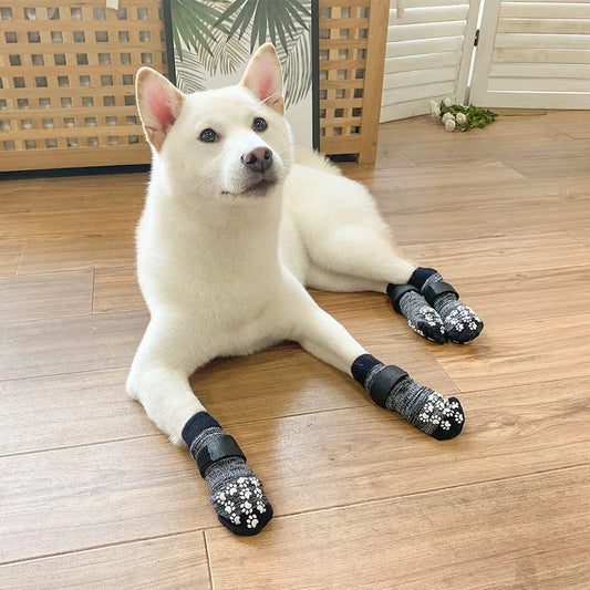 Adjustable Dog Anti-Slip Socks