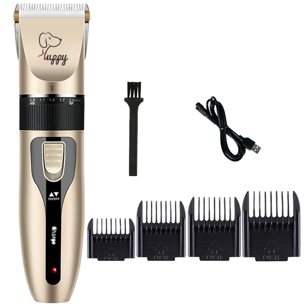 Cordless Pet Hair Trimmer Set