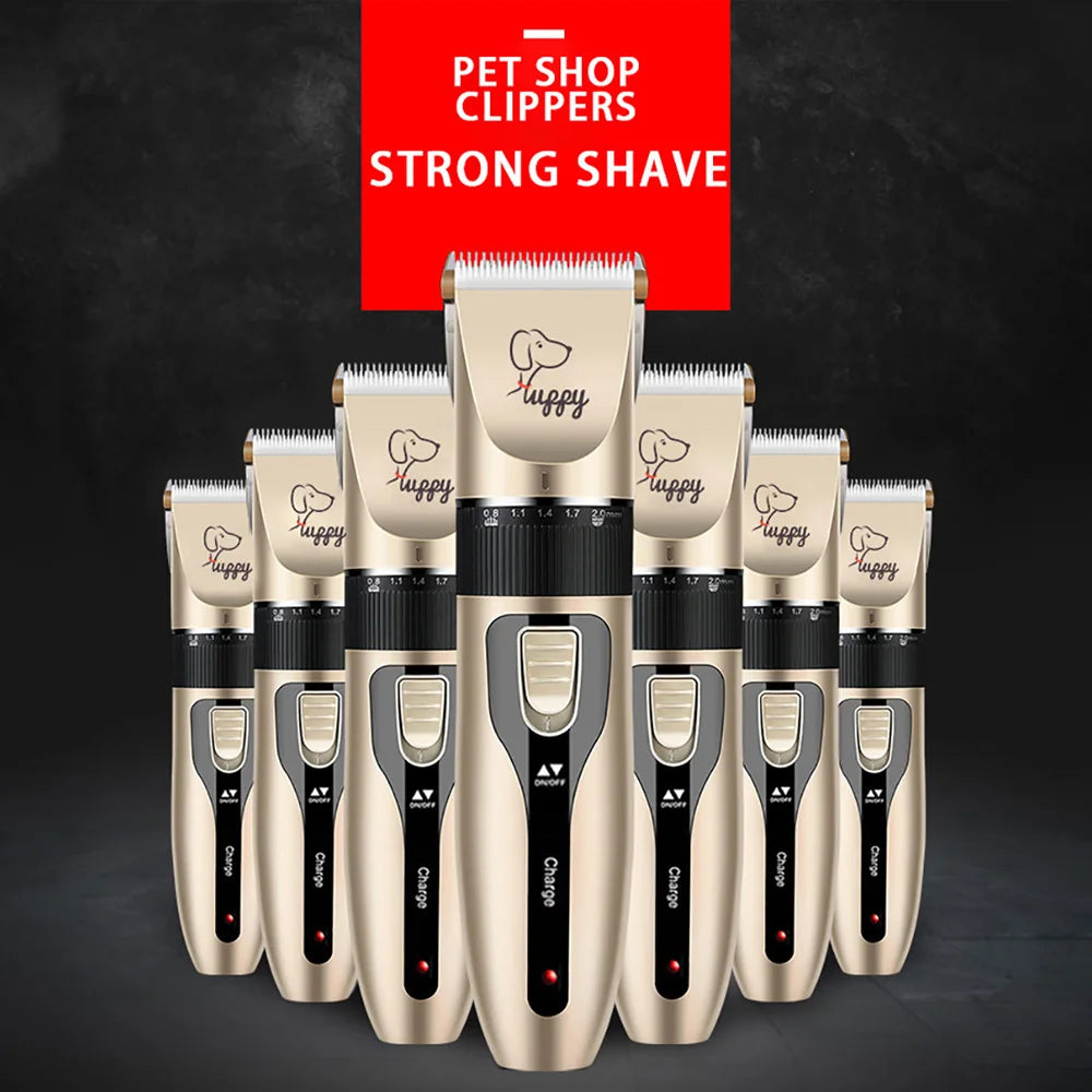 Cordless Pet Hair Trimmer Set