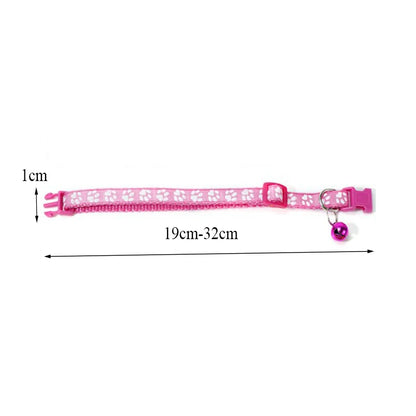 Adjustable Cat Collar with Bell