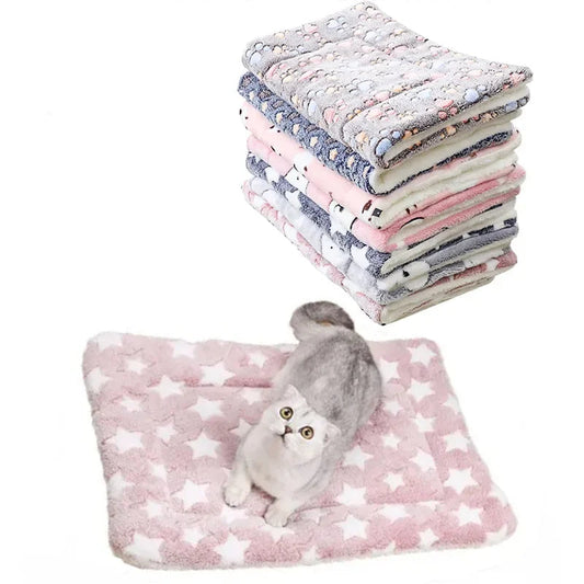 Thickened Flannel Pet Sleeping Mat